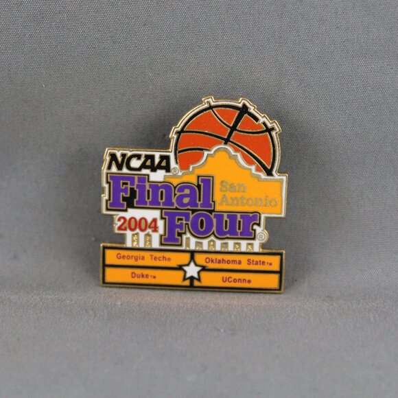 NCAA Pin - 2004 Final Four San Antonio Texas - Peter David - Picture 1 of 3